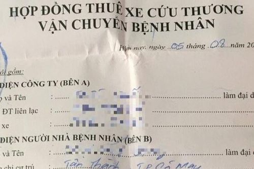 Vụ cha định đặt thi thể con vào thùng xốp đưa về quê: Nhà xe cấp cứu nói gì?