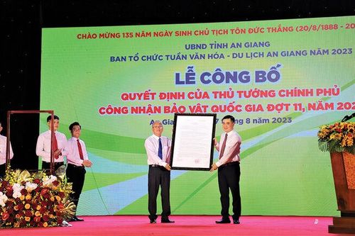 Giá trị bảo vật Mukhalinga Ba Thê