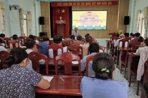 Mặt trận Diên Khánh: Hướng dẫn tổ chức Đại hội đại biểu Mặt trận tổ quốc Việt Nam nhiệm kỳ 2024 - 2029
