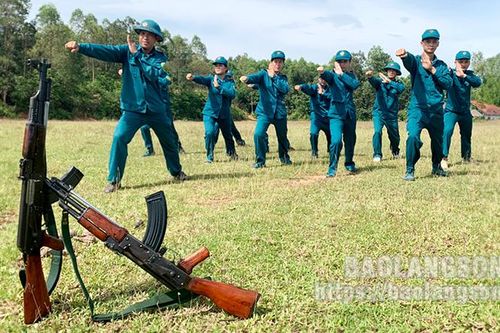 Ban Chỉ huy Quân sự huyện Hữu Lũng thiết thực học tập và làm theo gương Bác