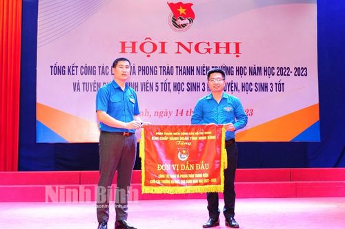 Tổng kết công tác Đoàn và phong trào thanh niên trường học năm học 2022 - 2023