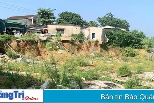 Đề xuất Chính phủ hỗ trợ 750 tỉ đồng xử lý sạt lở bờ sông Thạch Hãn đoạn qua thị xã Quảng Trị và huyện Triệu Phong