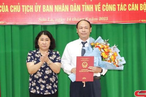 Công bố quyết định bổ nhiệm Phó Giám đốc Sở Giáo dục và Đào tạo