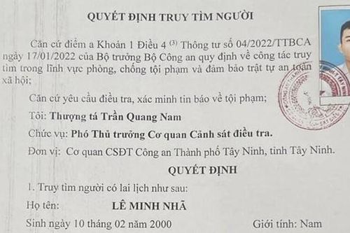 Truy tìm người liên quan vụ án cố ý gây thương tích ở Tây Ninh
