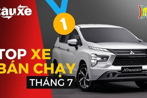 Mitsubishi Xpander dẫn đầu top xe bán chạy trong tháng 7