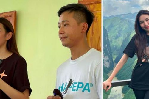 Cùng 'người yêu tin đồn' Quang Linh Vlog đi Hà Giang, Thùy Tiên gặp sự cố 'thót tim'