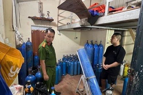 Phạt 55 triệu đồng cơ sở kinh doanh khí cười trái phép
