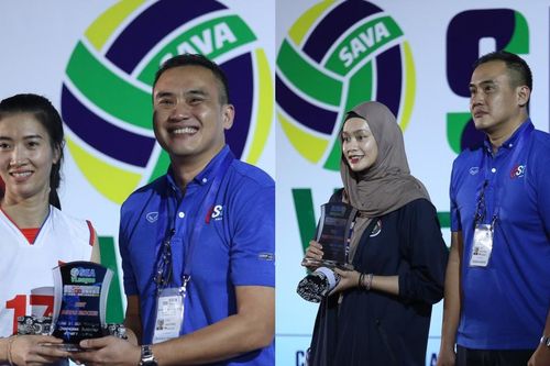 Đoàn Thị Xuân ngơ ngác trong màn trao giải 'độc lạ' ở SEA V.League, CĐV ví von với sự cố tại Hoa hậu hoàn vũ