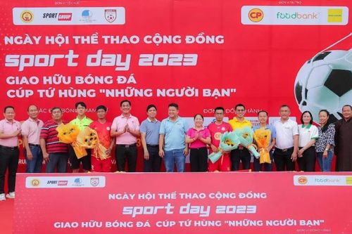 Ngày hội thể thao cộng đồng Sport Day- 2023 vì trẻ em hoàn cảnh khó khăn
