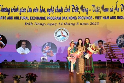 Đặc sắc chương trình giao lưu văn hóa nghệ thuật Đắk Nông - Việt Nam và Ấn Độ