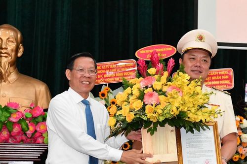 Thượng tá Nguyễn Đình Dương giữ chức Phó Giám đốc Công an TPHCM