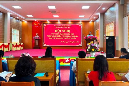Phú Thọ triển khai nhiệm vụ năm học mới khối Giáo dục thường xuyên