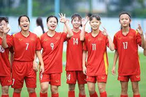 Danh sách U17 nữ Việt Nam chuẩn bị giải châu Á 2024