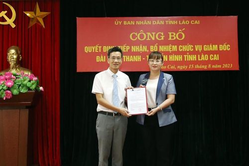 Bổ nhiệm Giám đốc Đài Phát thanh – Truyền hình tỉnh Lào Cai