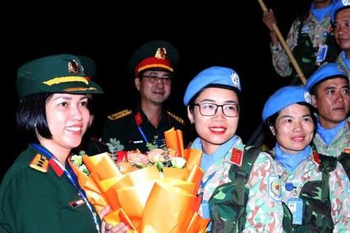 Đội Công binh số 1 của Việt Nam trở về từ Abyei