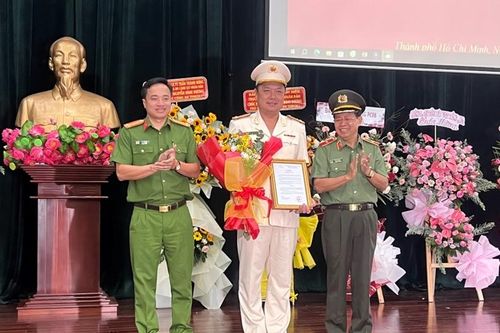 Trưởng Công an TP Thủ Đức làm Phó Giám đốc Công an TP HCM