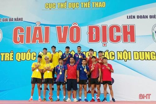 Hà Tĩnh giành 11 huy chương tại các giải điền kinh quốc gia