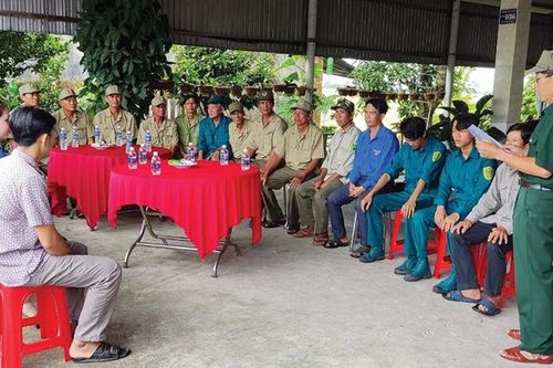 Cựu chiến binh góp sức bảo vệ môi trường