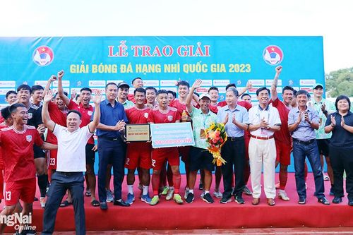 Giải hạng Nhì quốc gia năm 2023: Đồng Nai giành suất lên Giải hạng Nhất