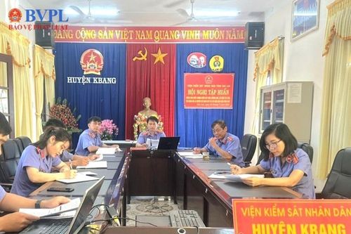 VKSND huyện Kbang hướng dẫn xây dựng video, clip phục vụ công tác