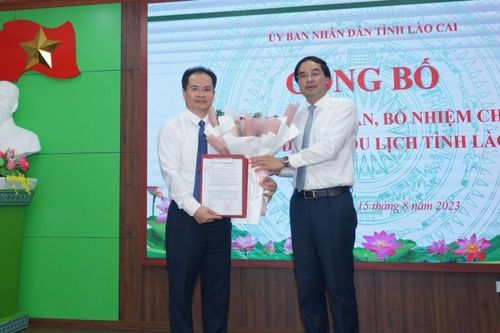 Công bố quyết định bổ nhiệm Phó Giám đốc Sở Du lịch