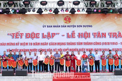 Nhiều hoạt động tại Tết độc lập gắn với Lễ hội Tân Trào