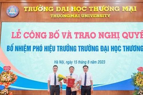 Đại học Thương mại có thêm Phó hiệu trưởng