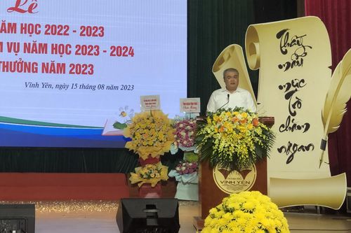 Vĩnh Phúc: TP Vĩnh Yên tiếp tục phấn đấu duy trì vị trí đứng đầu tỉnh về giáo dục và đào tạo