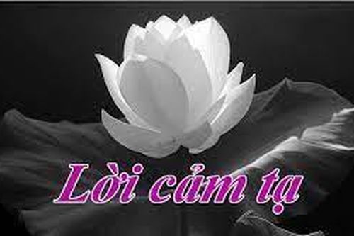 Lời Cảm tạ