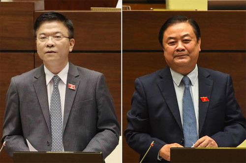 Hôm nay, hai Bộ trưởng Lê Thành Long và Lê Minh Hoan đăng đàn trả lời chất vấn