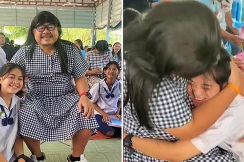 Người cha đơn thân đóng giả phụ nữ để con gái khỏi tủi thân trong Ngày của Mẹ