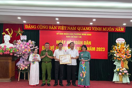 Nhiều mô hình, chuyên đề vận động nhân dân tham gia đảm bảo an ninh trật tự