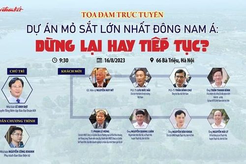 Dự án mỏ sắt lớn nhất Đông Nam Á: Dừng lại hay tiếp tục?