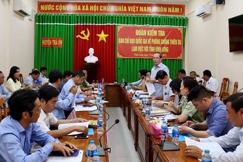 BẢN TIN MẶT TRẬN: Phó Chủ tịch Hoàng Công Thủy kiểm tra công tác phòng chống thiên tai tại Vĩnh Long