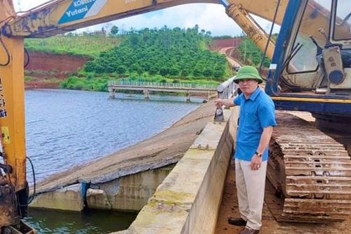 Đắk Nông: Cắt tràn xả lũ đảm bảo an toàn hồ Đắk N'Ting