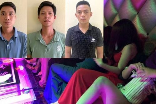Bắt giữ ổ nhóm chứa mại dâm tại quán karaoke ở Hoài Đức