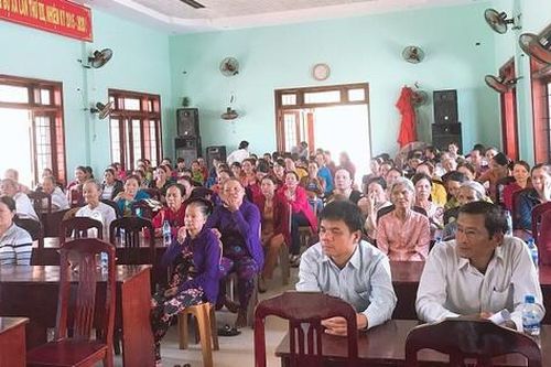 Mẫu Nghị quyết/Biên bản cuộc họp của thôn, tổ dân phố