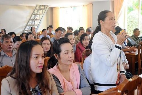 Trình tự tổ chức cuộc họp của cộng đồng dân cư