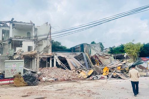 Hải Phòng: Thông tin về nhà trong diện giải phóng mặt bằng bị hư hỏng khi tháo dỡ công trình liền kề