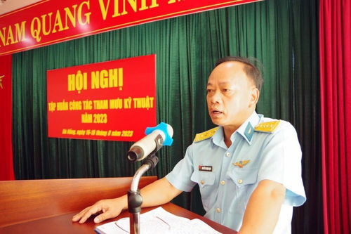 Quân chủng Phòng không-Không quân tập huấn công tác tham mưu kỹ thuật