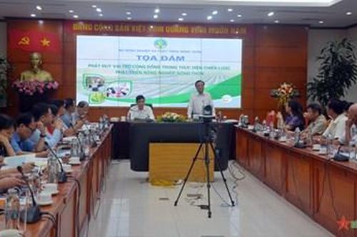 Phát huy vai trò cộng đồng nông dân trong phát triển nông nghiệp, nông thôn