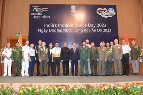 Lễ kỷ niệm lần thứ 77 Ngày Độc lập nước Cộng hòa Ấn Độ