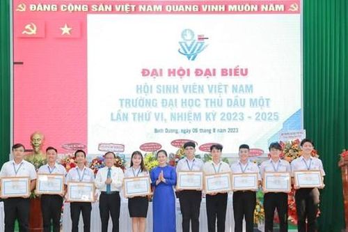100% cơ sở Hội trực thuộc Hội Sinh viên tỉnh Bình Dương đã hoàn thành tổ chức Đại hội cấp trường