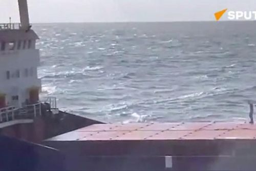Video lính hải quân kiểm tra tàu trên điểm nóng Biển Đen