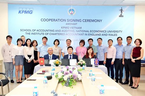 ICAEW-KPMG-NEU ký kết hợp tác, tăng cơ hội phát triển nghề nghiệp cho sinh viên