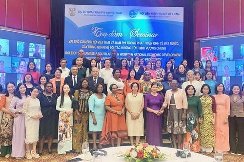 Phụ nữ Việt Nam-Nam Phi cùng phát huy tiềm năng trong phát triển kinh tế đất nước