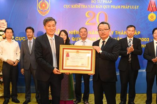 Cục Kiểm tra văn bản quy phạm pháp luật: Tiếp tục góp phần xây dựng hệ thống pháp luật thống nhất, đồng bộ, minh bạch