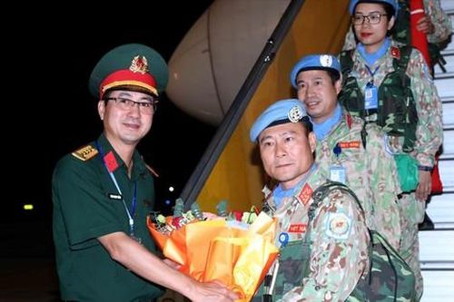 Đội Công binh số 1 trở về Tổ quốc: Xứng đáng với kỳ vọng