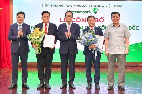 Bổ nhiệm 2 phó tổng giám đốc Vietcombank