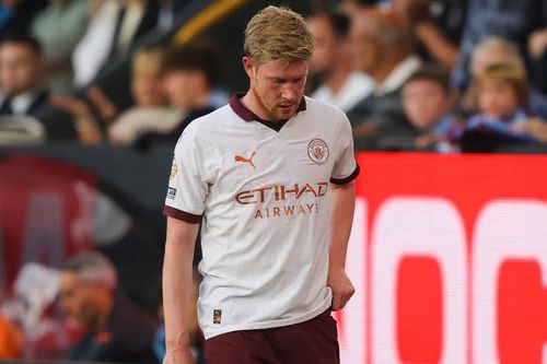 De Bruyne dính chấn thương, nguy cơ nghỉ dài hạn